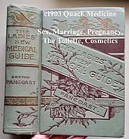Pancoast Ladies new medical guide antique book