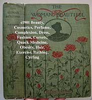 Fletcher The Woman Beautiful antique book corsets fashion hair cosmetics antique book