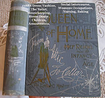 Queen of home antique book etiquette fashion