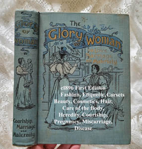 The glory of woman antique book