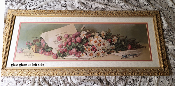 Paul de Longpre Home Sweet Home Yardlong vintage print