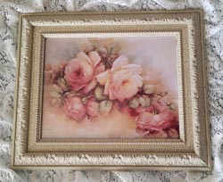 Sonie Ames pink roses print