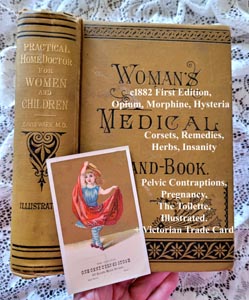 Wark Womans Medical Hand Book antique