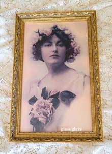 Evelyn Nesbit Victorian actress vintage print