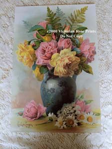 Paul de Longpre Summer Beauties antique roses print